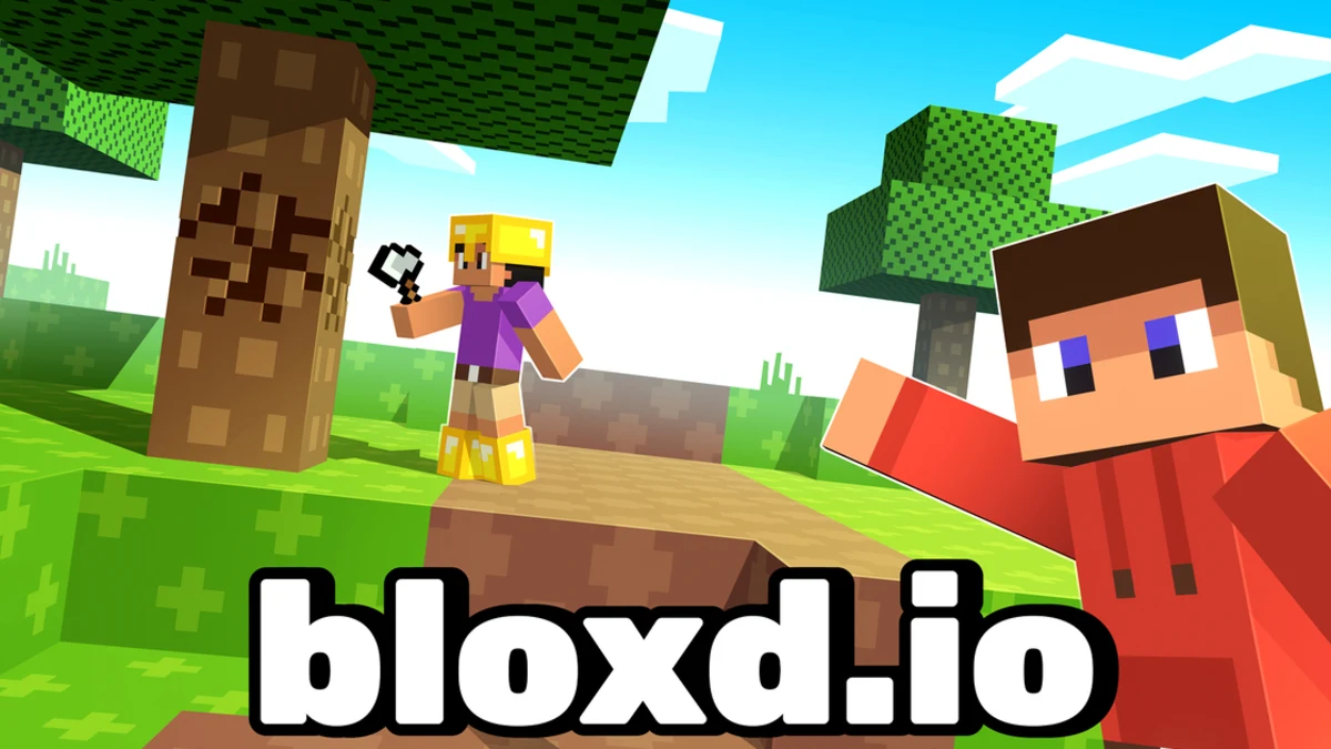 Bloxd.io multiplayer voxel arena